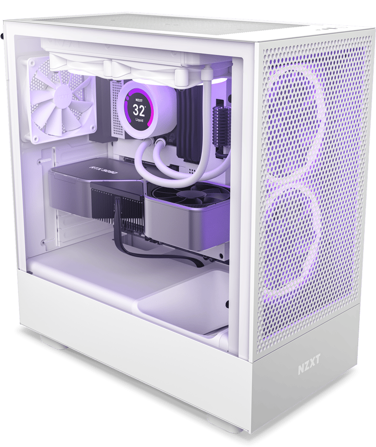 NZXT H5 Flow Mid Tower (vit)