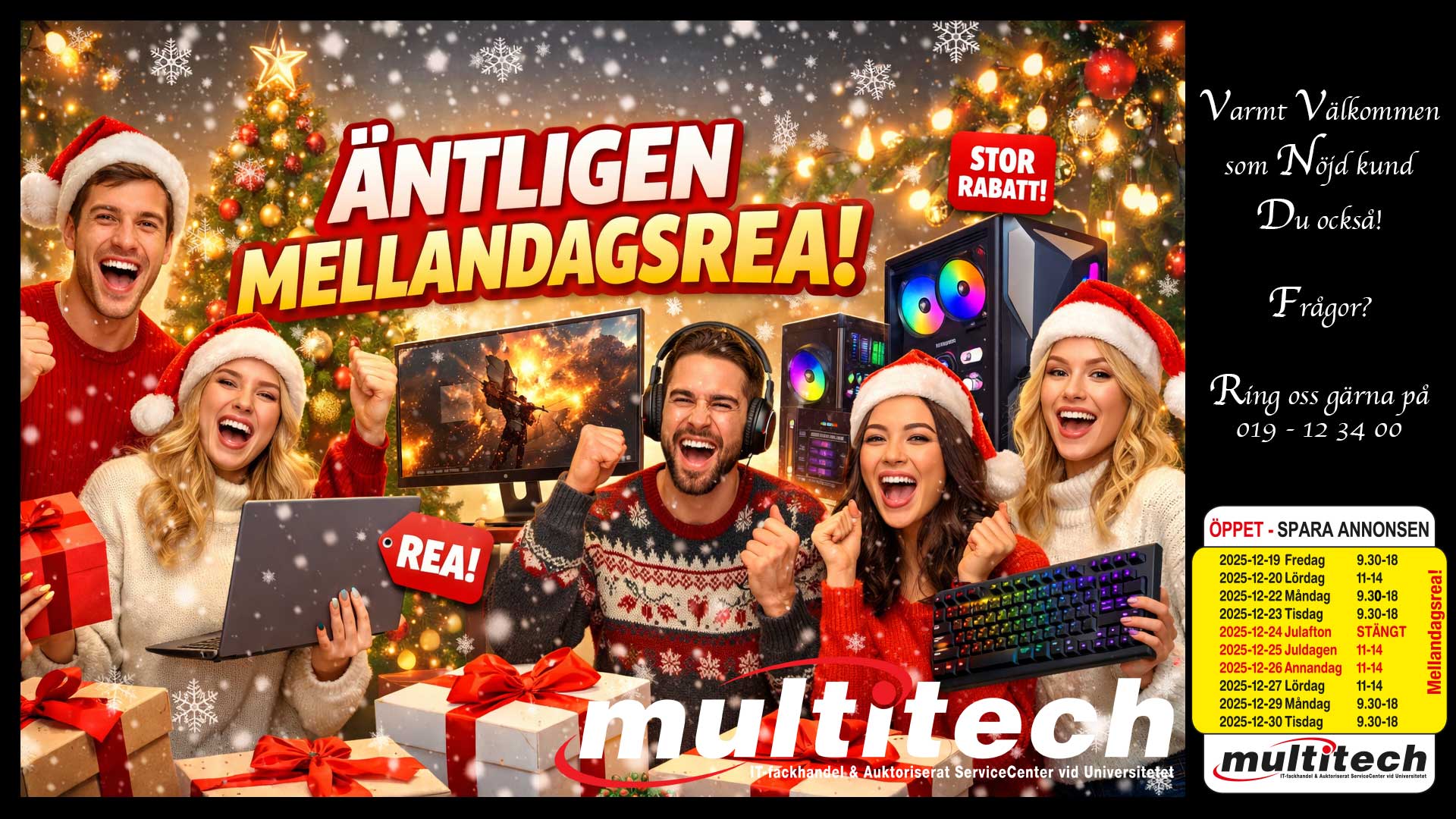 Mellandagsrea 2025 - Nu kör vi!