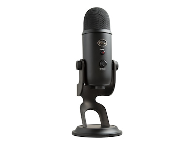 Blue Microphones Yeti Mikrofon Kabling 4.5mV/Pascal Cardioid/fler-retning/2-retning/stereo (skiftbar) Sort