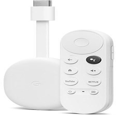 Google Chromecast med Google TV, Android, 1080p, fjärrkontroll
