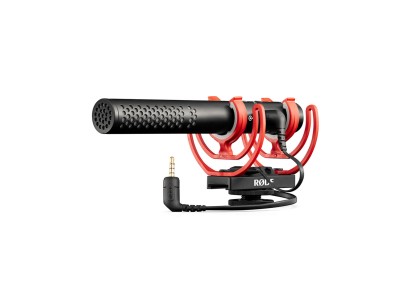 Røde VideoMic NTG, USB-C/3,5mm mini-jack, förstärkningskontroll, digital omkoppling