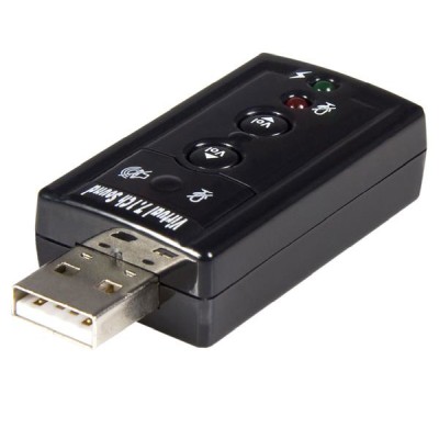 StarTech Virtual 7.1 USB Stereo Audio Adapter, USB