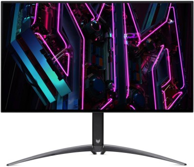27" Acer Predator X27U, OLED 2560x1440, 0.01 ms, 240Hz FreeSync Premium, höjdjusterbar, pivot, 2xHDMI/DP/USB-C 90W, högtalare, USB-hubb