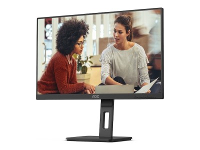23.8" AOC 24E3QAF, IPS 1920x1080, 4 ms, 100Hz Adaptive-Sync, höjdjusterbar, pivot, VGA/HDMI/DP, högtalare#3