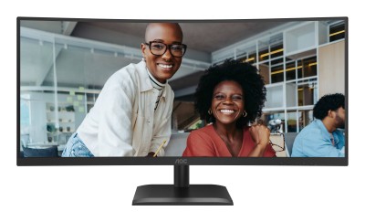 34" AOC CU34E4CV, Curved VA 3440x1440, 1 ms, 120Hz FreeSync, 1500R, höjdjusterbar, 2xHDMI/DP/USB-C 90W, högtalare, USB 3.2-hubb#5
