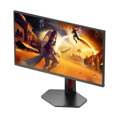 27" AOC Q25G4SR, Fast IPS 2560x1440, 0,3ms, 300Hz FreeSync, HDR400, höjdjusterbar, pivot, 2xHDMI/DP, högtalare#5