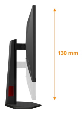 27" AOC U27G4R, Fast IPS 3840x2160, 0,5 ms, 160Hz Adaptive Sync, HDR400, höjdjusterbar, pivot, 2xHDMI/DP, USB 3.2-hubb#3