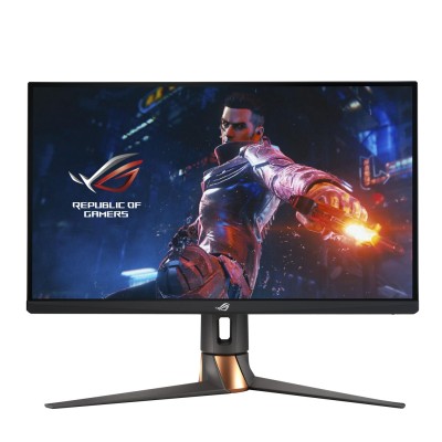 27" Asus ROG Swift PG279QM, IPS 2560x1440, 1 ms, 240Hz G-Sync, DisplayHDR400, höjdjusterbar, pivot, 3xHDMI/DP, högtalare, USB 3.2-hubb