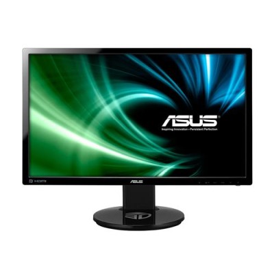 24" Asus VG248QE Gaming Monitor, TN 1920x1080, 1 ms, 144Hz, DVI/HDMI/DP, högtalare