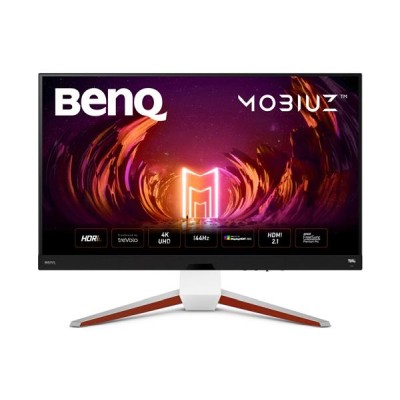31.5" BenQ MOBIUZ EX3210U, IPS 3840x2160/4k/UHD, 1 ms, 144Hz FreeSync, HDRi, 99% AdobeRGB, 2xHDMI/2xDP, högtalare