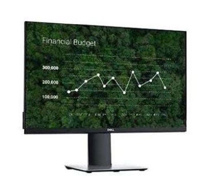 24" Dell P2419HC, IPS 1920x1080, 8 ms, höjdjusterbar, pivot, USB-hub, HDMI/DP/USB-C 65W - Svart