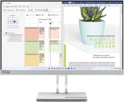 23.8" Lenovo L24e-40, VA 1920x1080, 4 ms, 100Hz FreeSync, VGA/HDMI