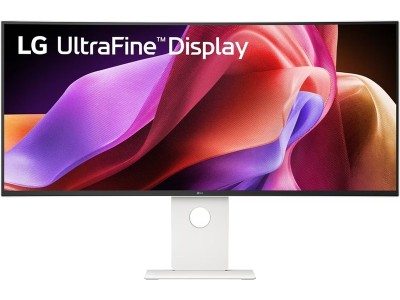 39.7" LG UltraGear 40WT95UF-W, Curved Nano IPS 5120x2160, 5 ms, 120Hz FreeSync Premium, HDR600, 2500R, höjdjusterbar, 2xHDMI/DP/2xTB5/USB-C 96W, LAN, högtalare, USB 3.2-hubb#1