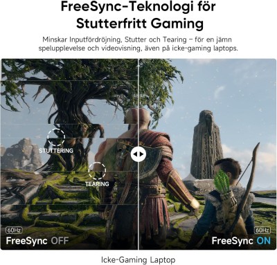 Bärbar Monitor 15,6 Tum FHD 1080P IPS Ultra-tunn, Portabel Skärm med Stativ & Högtalare, USB Monitor för Laptop, PC, Mac, PS4/5, Xbox och Switch#9