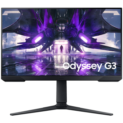24" Samsung Odyssey G3 S24AG320NU, VA 1920x1080, 1 ms, 165Hz FreeSync Premium, höjdjusterbar, pivot, HDMI/DP