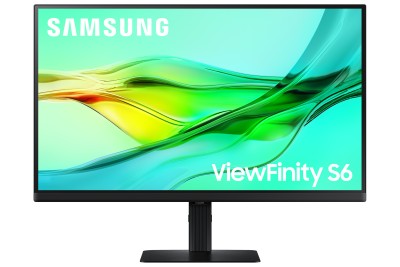 27" Samsung ViewFinity S6 S27D602USU, IPS 2560x1440, 5 ms, 100Hz, HDR10, höjdjusterbar, pivot, HDMI/DP/USB-C 90W, USB 3.2-hubb