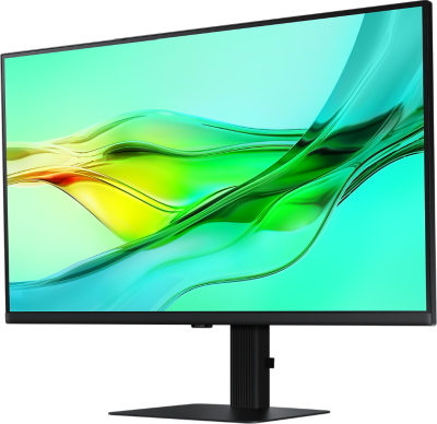 32" Samsung LS32D604UAUXEN, IPS 2560x1440, 5 ms, 100Hz, HDR10, höjdjusterbar, pivot, HDMI/DP/USB-C 90W, LAN, USB-hubb#3