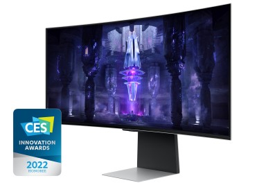34" Samsung Odyssey G8 BG85S, Curved OLED 3440x1440, 0.1 ms, 175Hz FreeSync Premium, 1800R, DisplayHDR 400, MicroHDMI/MiniDP, högtalare#2