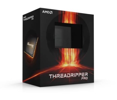 AMD Ryzen Threadripper PRO 5965WX 24-Core, 48-Thread (280W), 3,8/4,5 GHz, Socket sWRX8, 140 MB cache, boxad med kylare