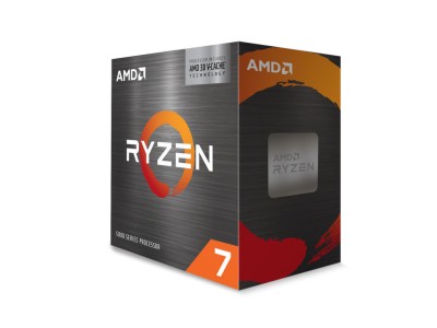 AMD Ryzen 7 5800X3D 8-Core 16-Thread (105W), 3,4/4,5 GHz, 100 MB cache, Socket AM4, boxad utan kylare