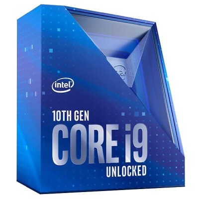 Intel Core i9-10850K 10-Core 20-Thread (125W), 3,6/5,2 GHz, LGA1200, UHD 630 Graphics, 20 MB cache, boxad utan kylare