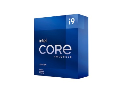 Intel Core i9-11900KF 8-Core 16-Thread (125W), 3,5/5,3 GHz, LGA1200, 16 MB cache, utan kylare