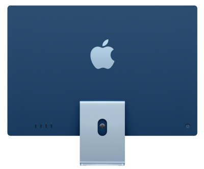 Apple iMac 24" med Retina 4.5K-skärm, Apple M1 8-Core CPU 8-Core GPU, 16 GB, 512 GB SSD - Blå#3