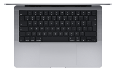 Apple MacBook Pro 14 tum (2021), M1 Pro 8-Core CPU 14-Core GPU, 16 GB minne, 1TB SSD - Rymdgrå#2