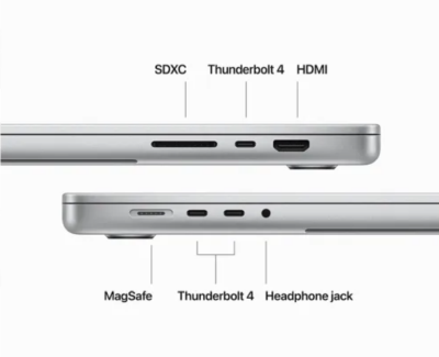Apple MacBook Pro 16 tum, M3 Max 16-Core CPU 40-Core GPU, 48 GB minne, 1 TB SSD - Silver#4