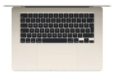Apple MacBook Air 15.3 tum, Apple M4 10-core CPU 10-core GPU, 24 GB, 512 GB SSD - Stjärnglans#2