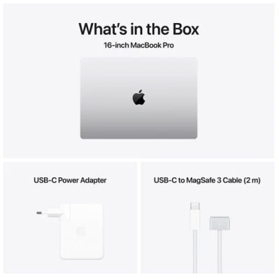 Apple MacBook Pro 16 tum, M4 Max 16-Core CPU 40-Core GPU, 64 GB minne, 1 TB SSD, Nanotexturskärm - Silver#4