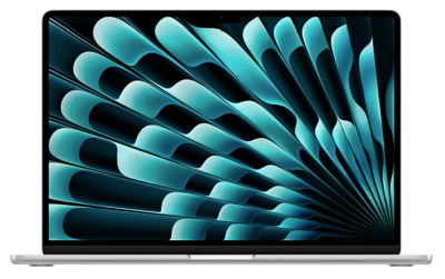Apple MacBook Air 15.3 tum, Apple M3 8-core CPU 10-core GPU, 16 GB, 512 GB SSD - Silver