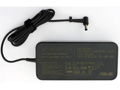 AC-adapter Asus 120W, plug 5.5*2.5, utan strömkabel - Svart