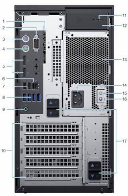 Dell PowerEdge T40, Intel Xeon E3-2224G, 8 GB RAM, 1 TB, DVDRW, utan operativsystem, 1 års garanti NBD#3