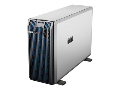 Dell PowerEdge T350, Intel Xeon E-2314 4-Core, 16 GB RAM, 1 TB HDD, 8x3.5" Hot-Swap, PERC H355, 3 års på-platsen-garanti NBD#1