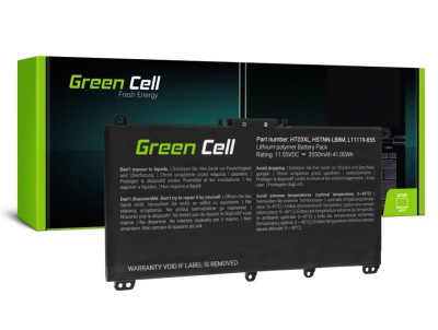 Green Cell Battery For HP Pavillion 14, 15, etc, replaces HT03XL, L11119-855, etc