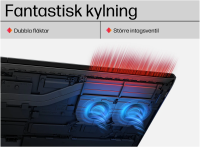 Victus Gaming Laptop 15,6" IPS 144Hz, i5-12450H, 8GB RAM, 512GB SSD, RTX 3050, RGB & Bakgrundsbelyst tangentbord#4