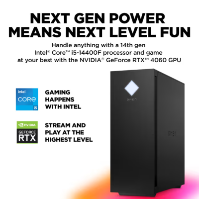 HP Omen 25L i5-14400F, 16GB DDR, 1TB SSD, RTX 4060 grafik#3