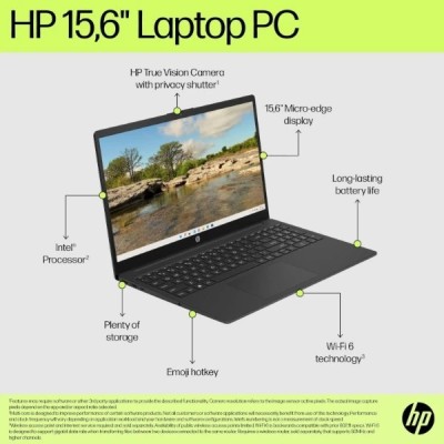 HP 15,6" Intel® Core™ i3-N305, 8GB RAM, 128GB SSD, WiFi6, Blåtand, Numeriskt TB, HDMI - KAMPANJ!#3