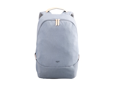 iiglo PC-väska 15.6" ljusblå small/medium skolryggsäck