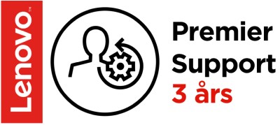 Garantiutökning Lenovo Onsite + Premier Support Upgrade, 3 års på-platsen-garanti från 3 års garanti (Carry-in)