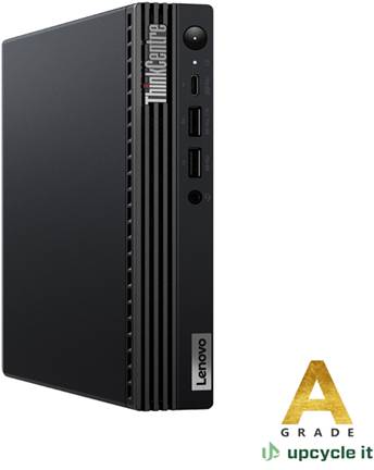 Lenovo ThinkCentre M70q G2 Tiny USFF, Intel Core i5-11400T, 16 GB, 256 GB SSD, Win11 Pro, Refurbished Grade A, 2 års garanti