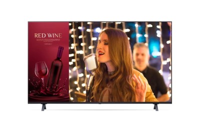 65" LG 65UR640S9ZD, IPS 4K/3840x2160, LAN/WiFi, högtalare, WebOS, 16/7-drift