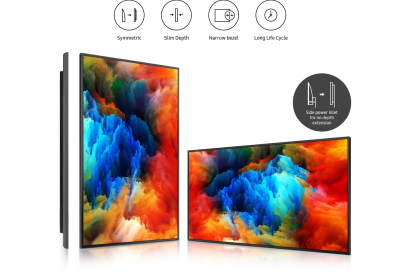 32" Samsung QMR32-B, 4K/3840x2160, LAN/WiFi, högtalare, Tizen, 24/7-drift#5