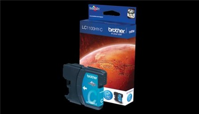 Brother LC1100HYC, Cyan, DCP-6690CW/MFC-6490CW, High Capacity, 750 sidor