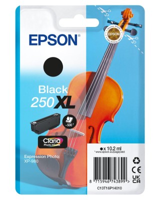 Epson 250XL Svart, 10,2ml