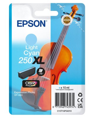 Epson 250XL Ljus Cyan, 10ml