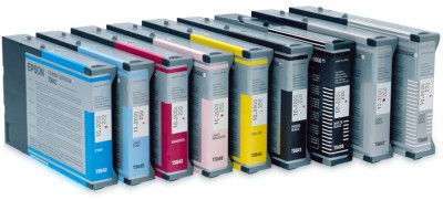Epson Stylus 7800/7880/9800/9880 Ljus Cyan (T6025), 110 ml