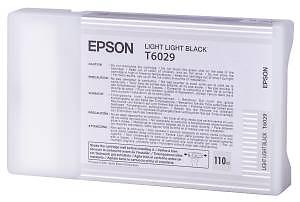 Epson Stylus 7800/7880/9800/9880 Ljus Ljus Svart (T6029), 110 ml