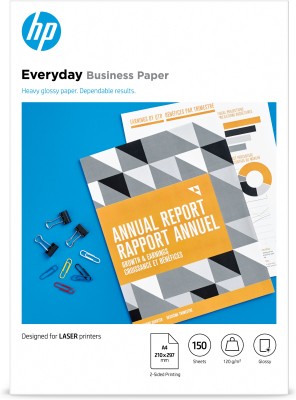HP Everyday Business Paper för Laser, glossy A4, 120 g/m², 150 ark